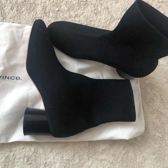 VINCE
Tasha Rib-Knit Cylinder Heel Sock Booties ( only used once, look like new) - Picture 3 of 5